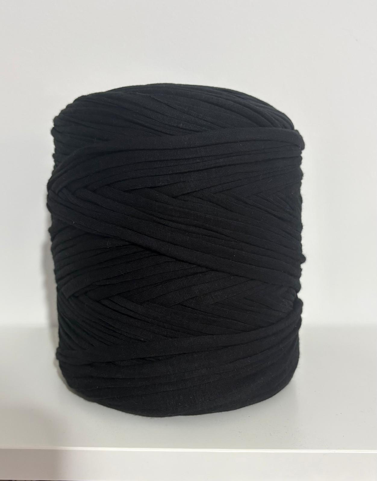 T SHIRT YARN - BLACK