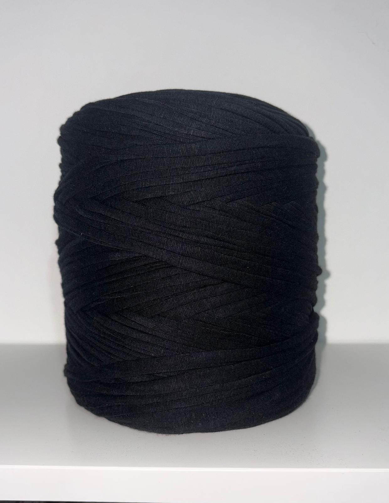 T SHIRT YARN - BLACK