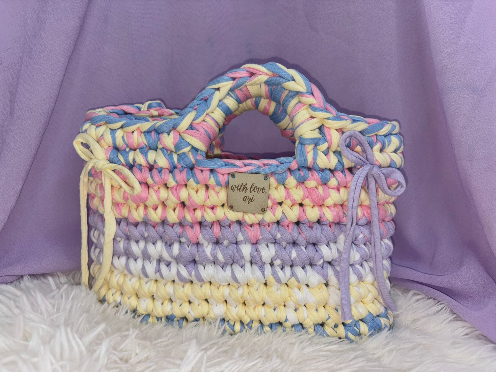 MARSHMALLOW TOTE BAG