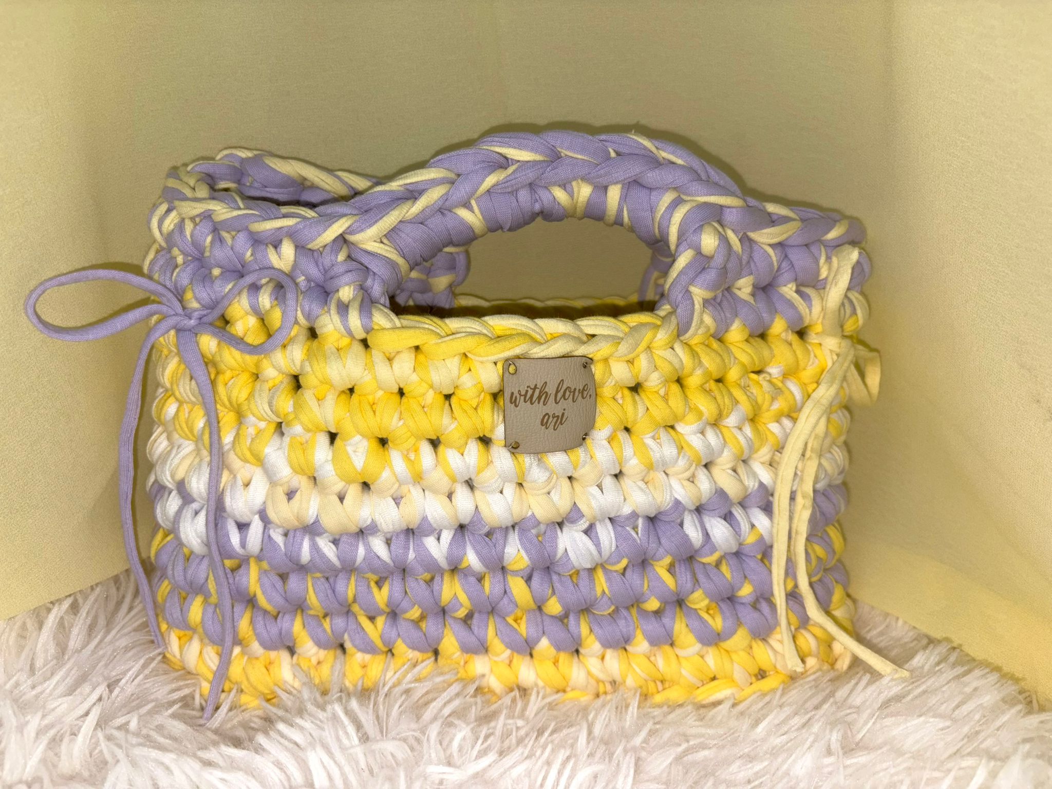 MARSHMALLOW TOTE BAG